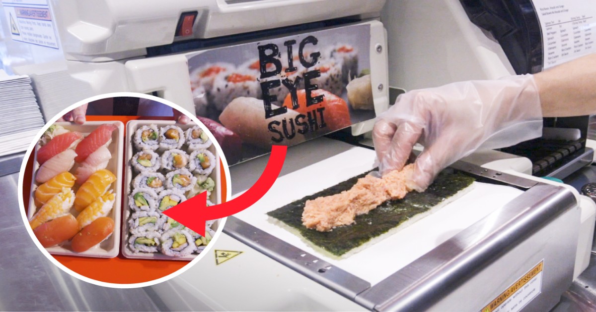 機器人也能做壽司　每小時最快可做 400 捲
